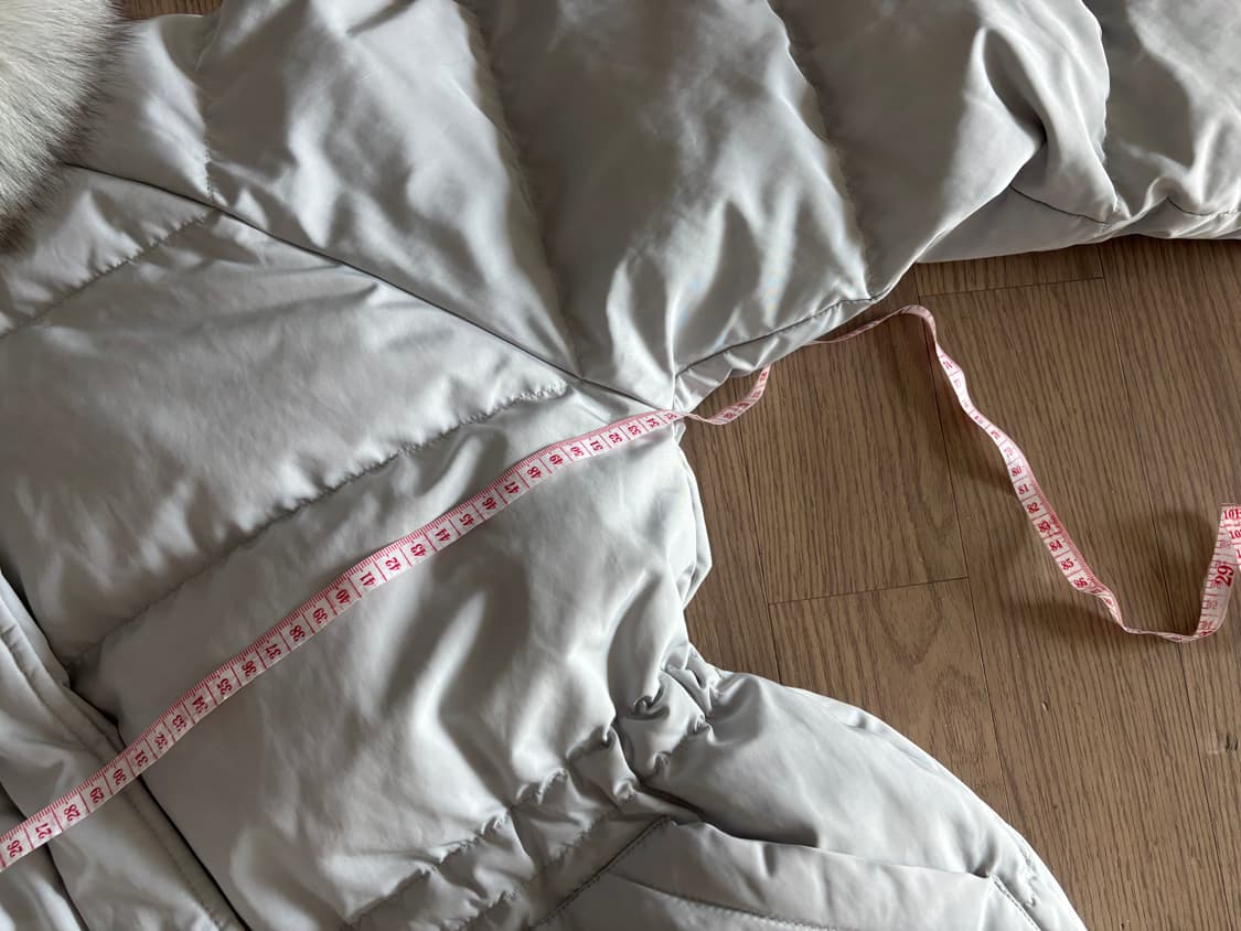 새상품급 온앤온 사가퍼 패딩 연그레이 55 상품이미지8