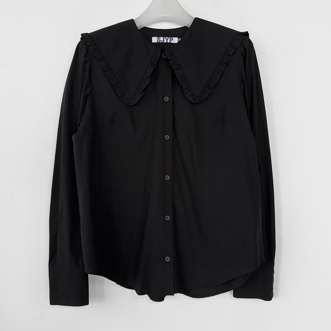 SJYP 세일러 카라 프릴 블라우스 상품이미지2