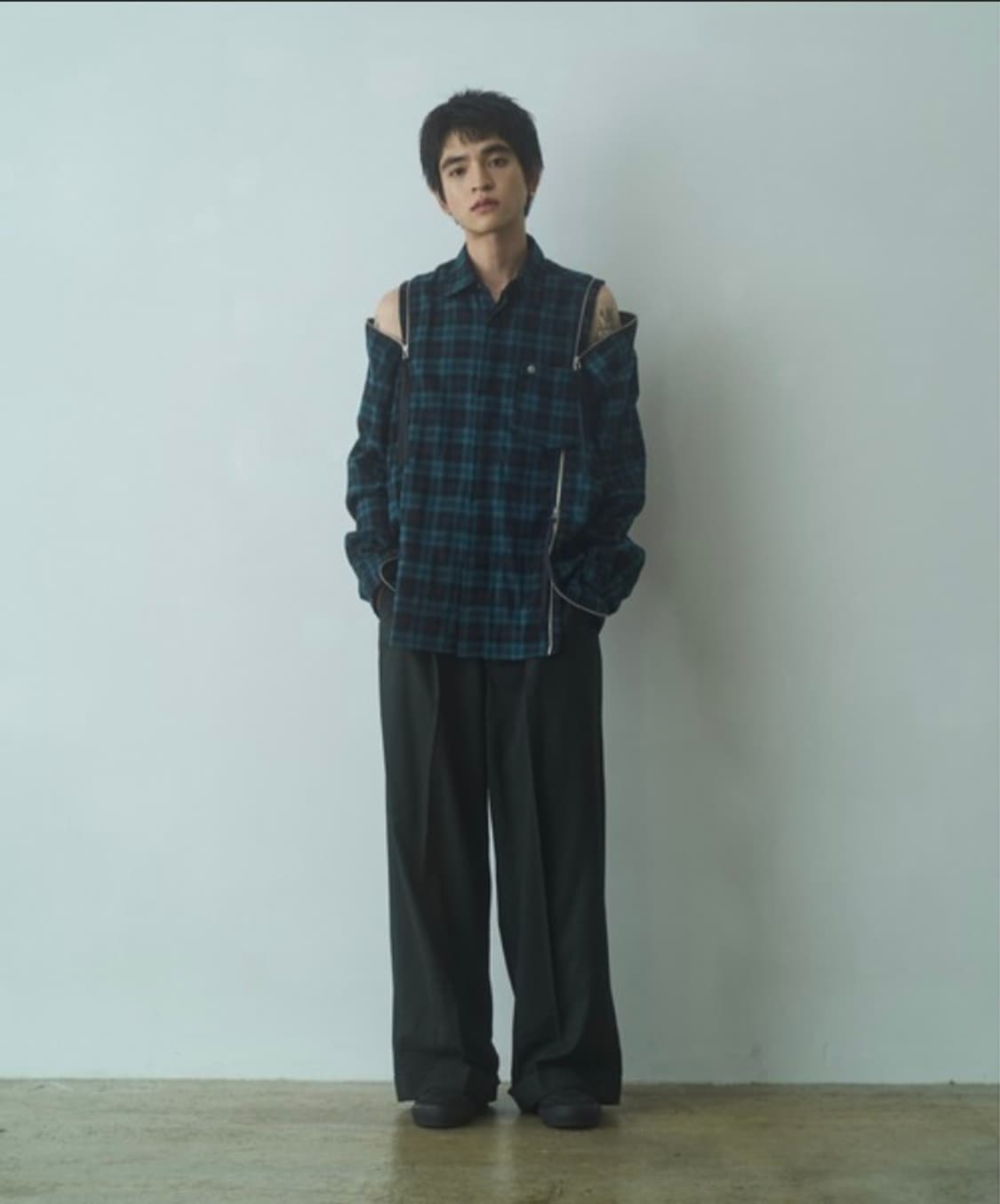 (3)Philtheory 25AW 스트링 집 셔츠 상품이미지1