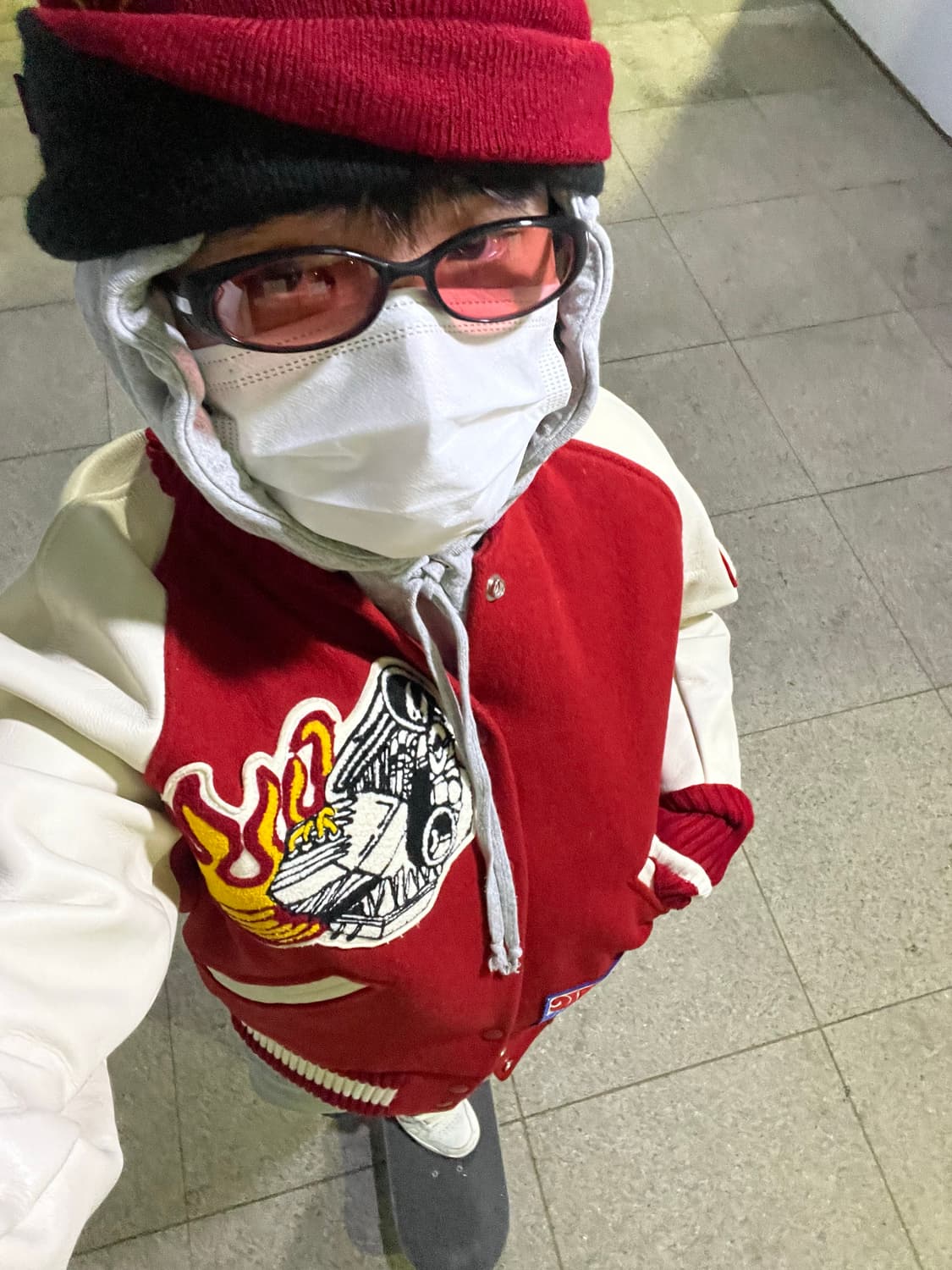 히스테릭 글래머 바시티 자켓 상품이미지1