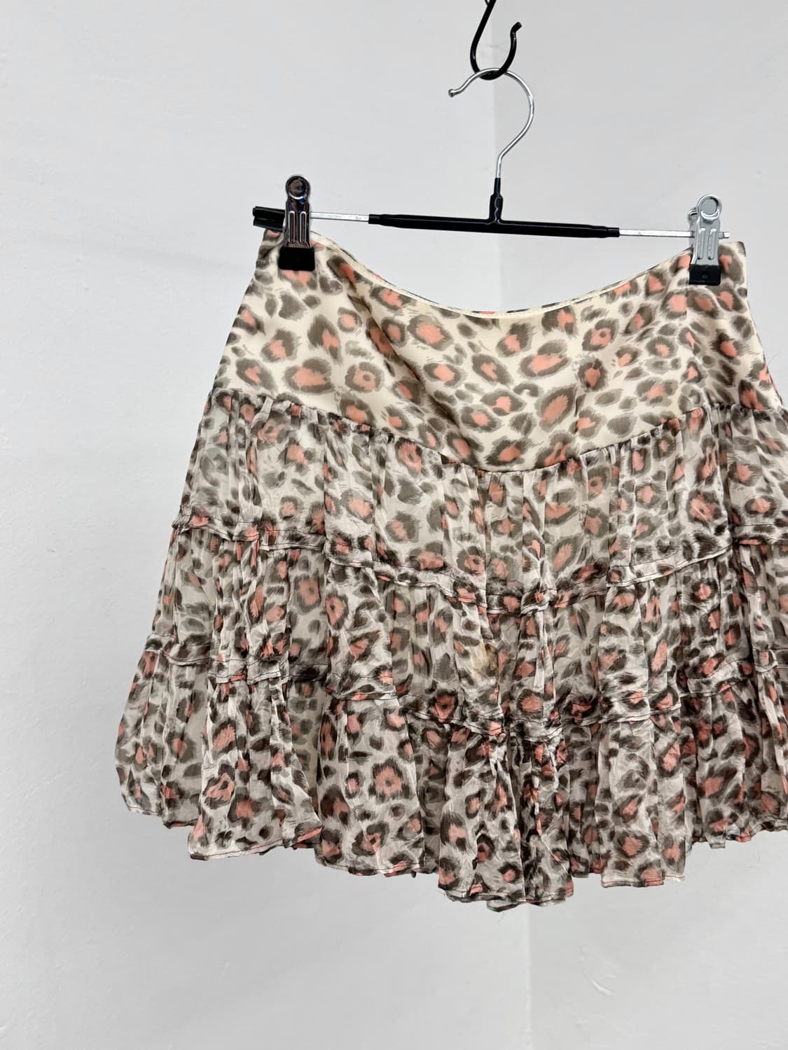 갸루 레오파드 캉캉 스커트 상품이미지4