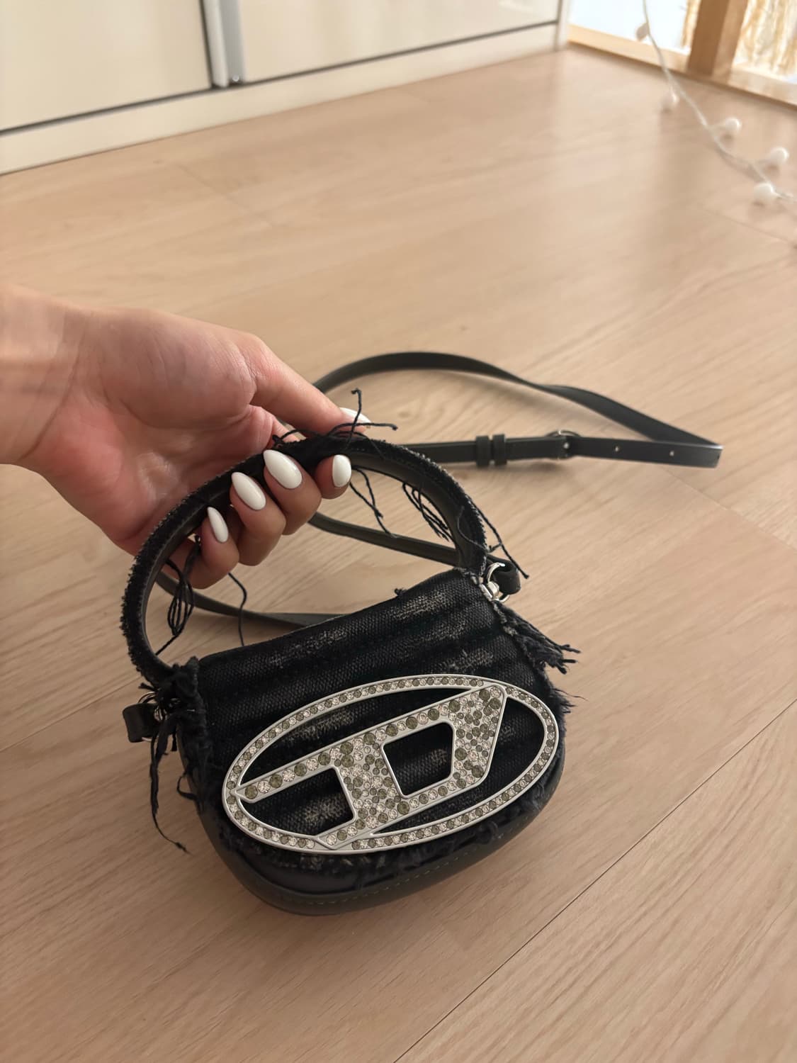 디젤 xs 미니 크로스백 택, 더스트백 O 상품이미지3