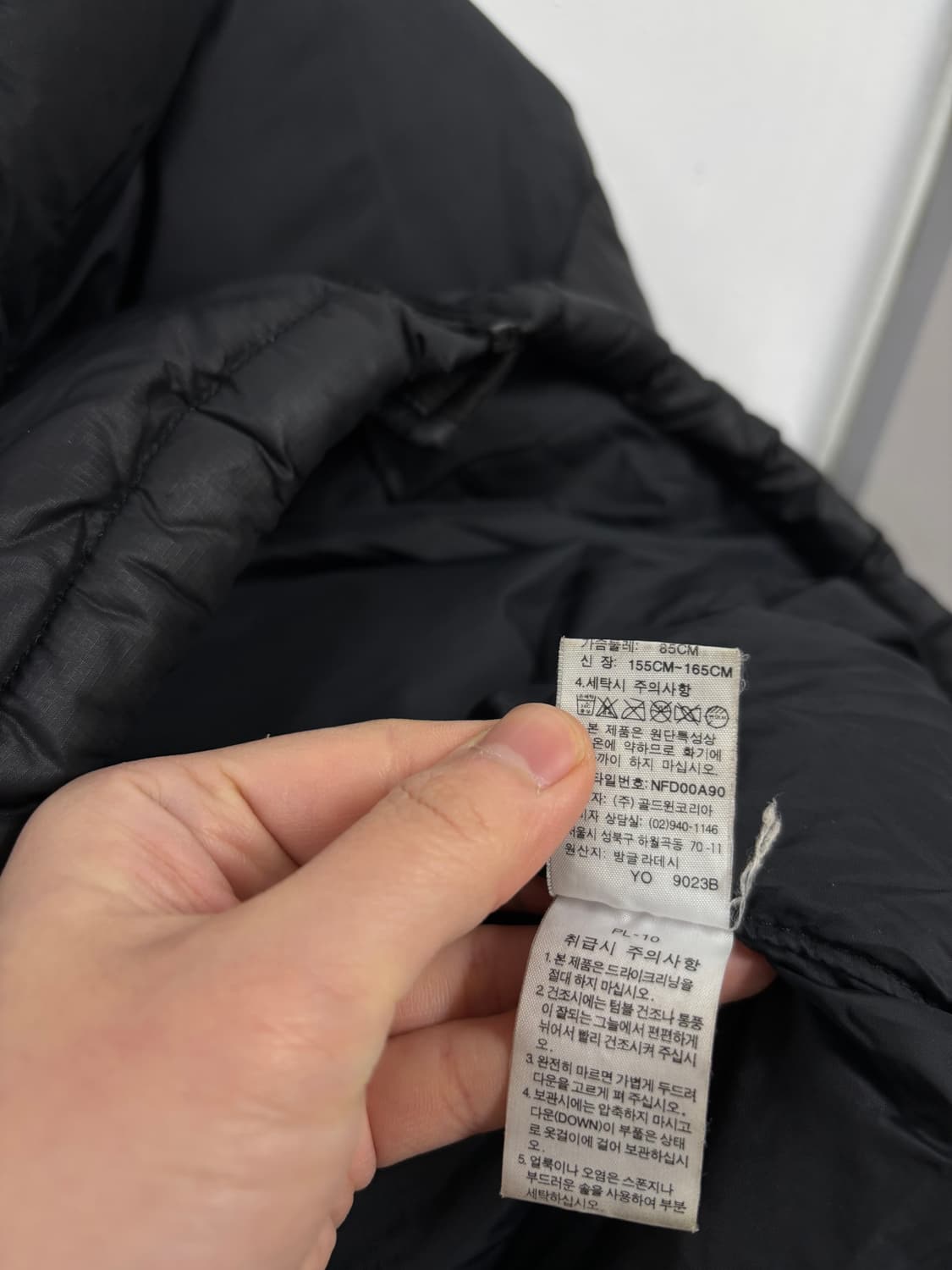 노스페이스 눕시 우먼 다운패딩 상품이미지7