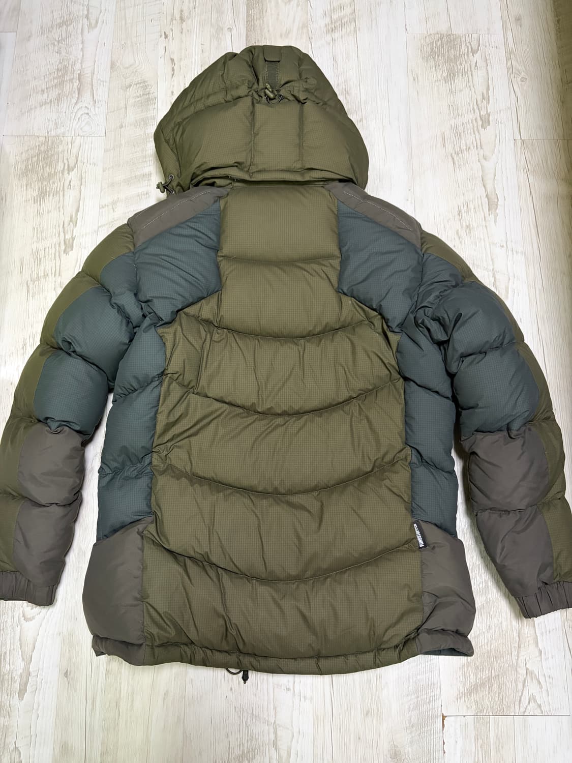 [105]몽벨 EX800 고어텍스 윈드스토퍼 구스다운 올리브 상품이미지7