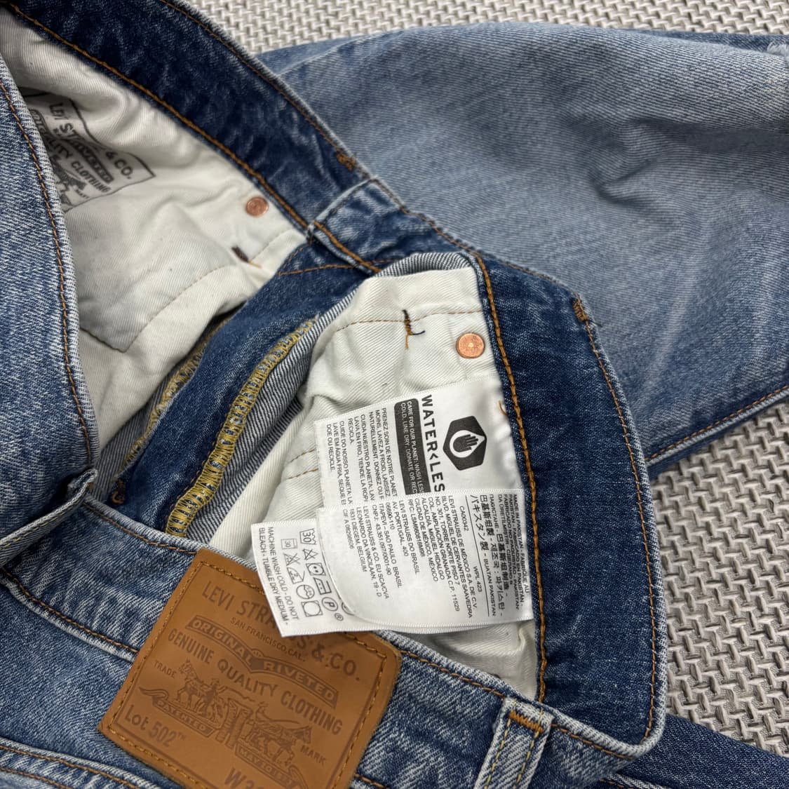 리바이스502 테이퍼드 피트Tapered Fit W32 L32 상품이미지8