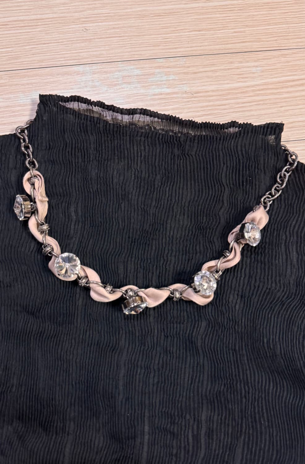 새상품 브랜드 크리스탈 네크리스 목걸이 / 마인 또는 제이크루 jcrew 상품이미지5