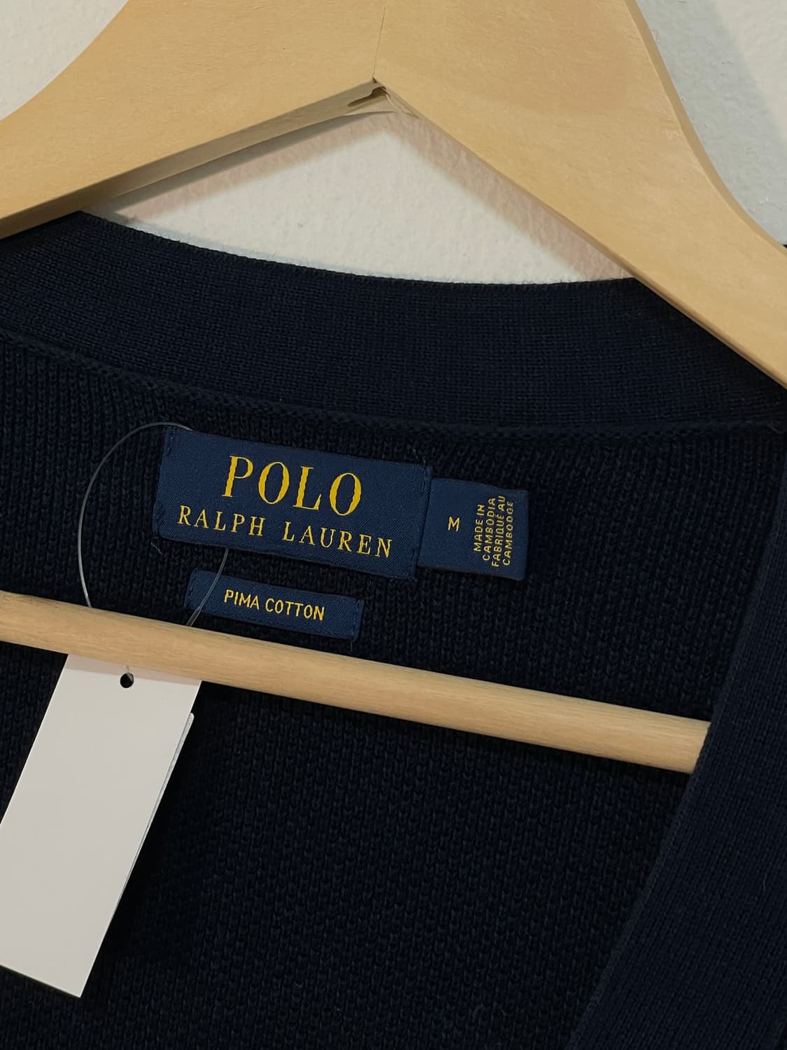 폴로 네이비 가디건 상품이미지5