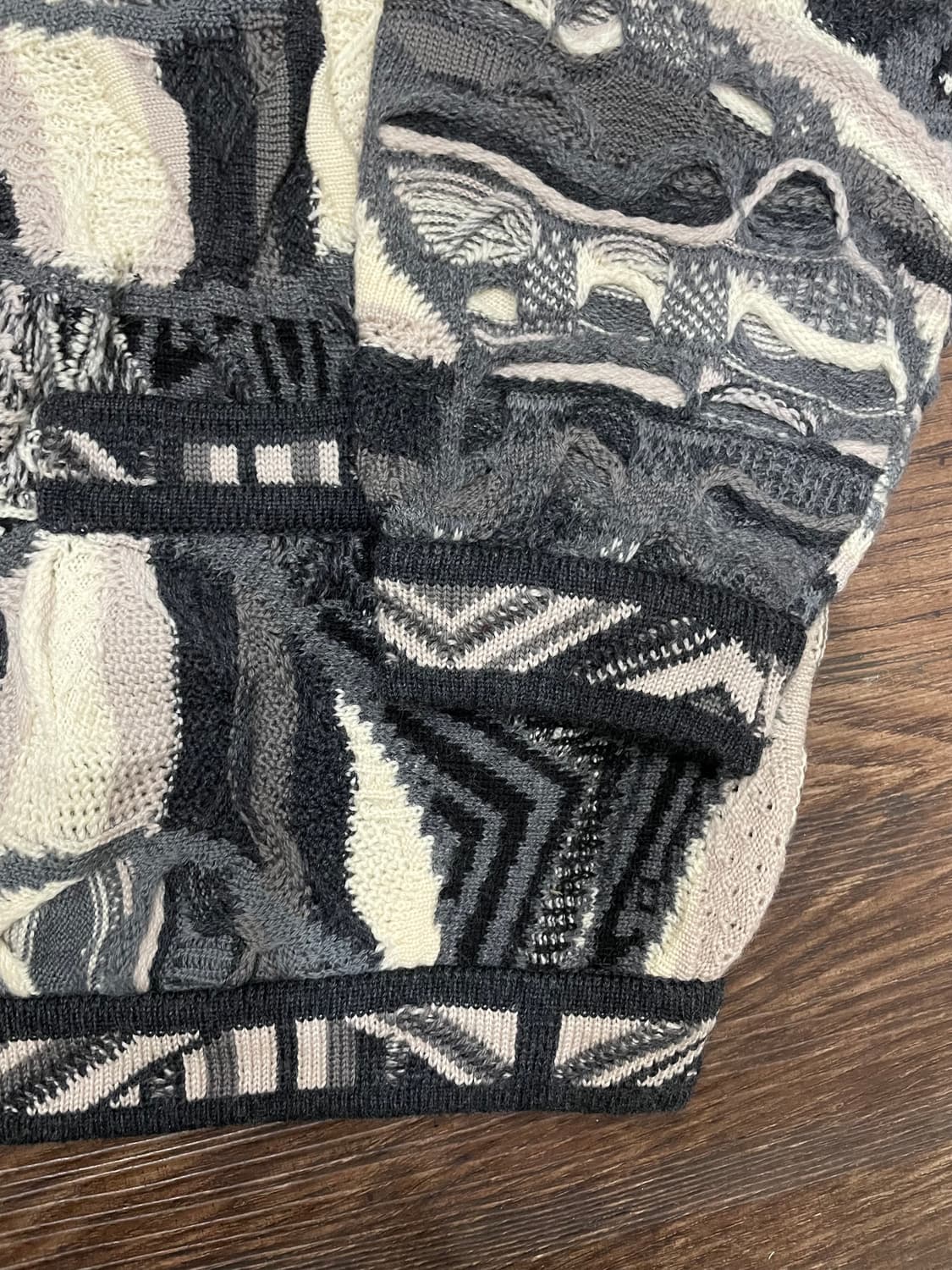 쿠지 COOGI 오스트레일리아 케이블 가디건 상품이미지4