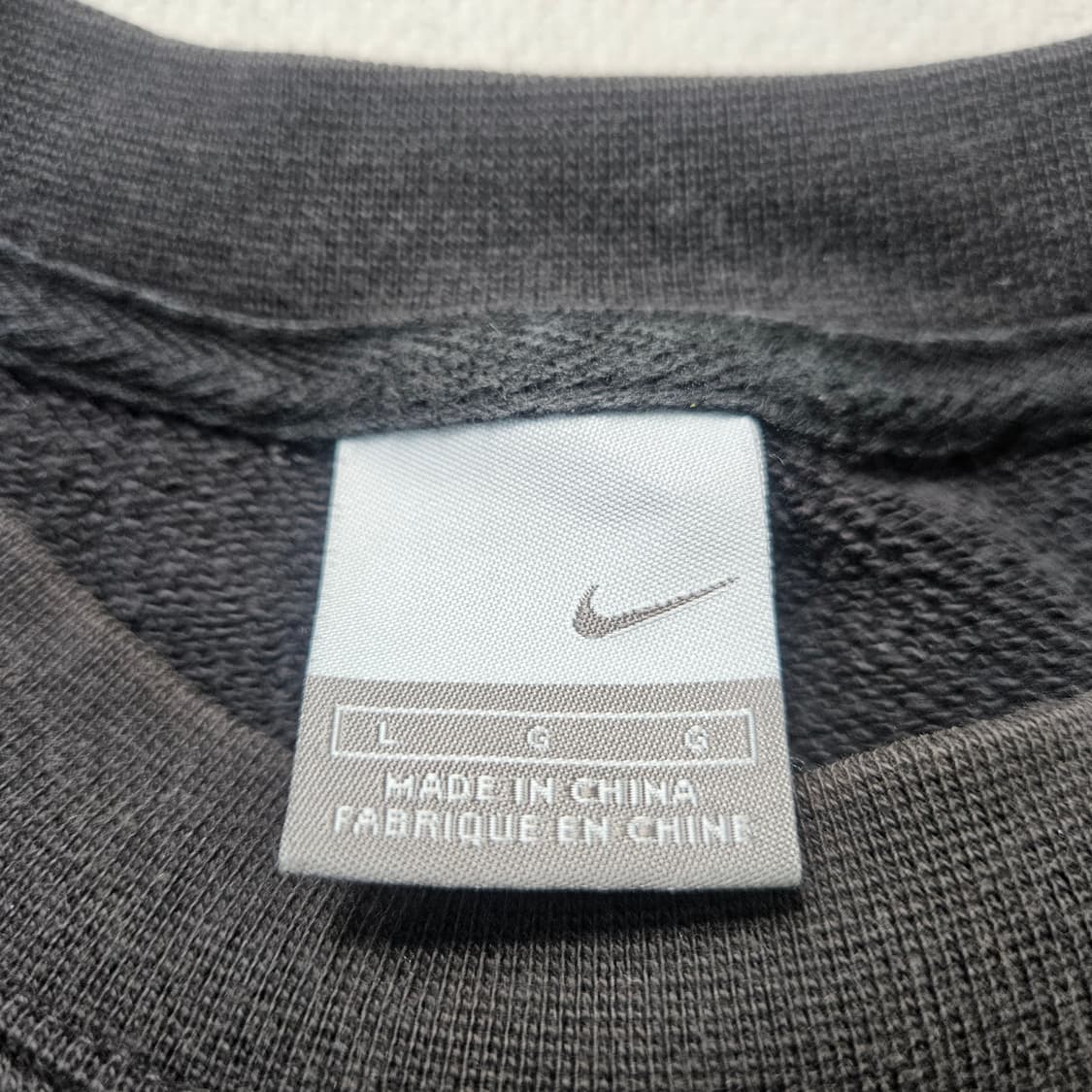 L 나이키 스몰 로고 맨투맨 0320Y 상품이미지3