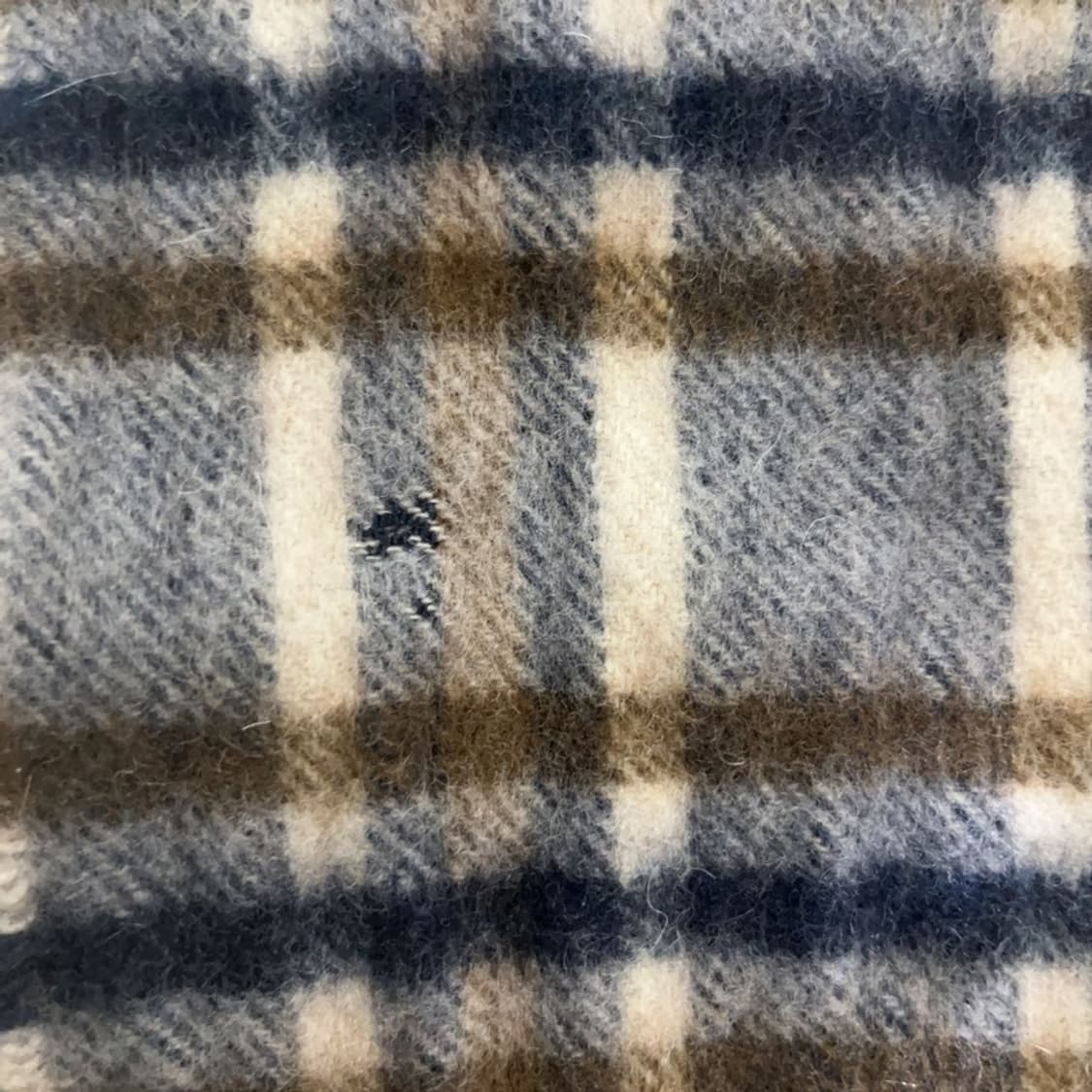 아쿠아스쿠텀 빈티지 폭닥 체크 목도리 C08274 상품이미지6