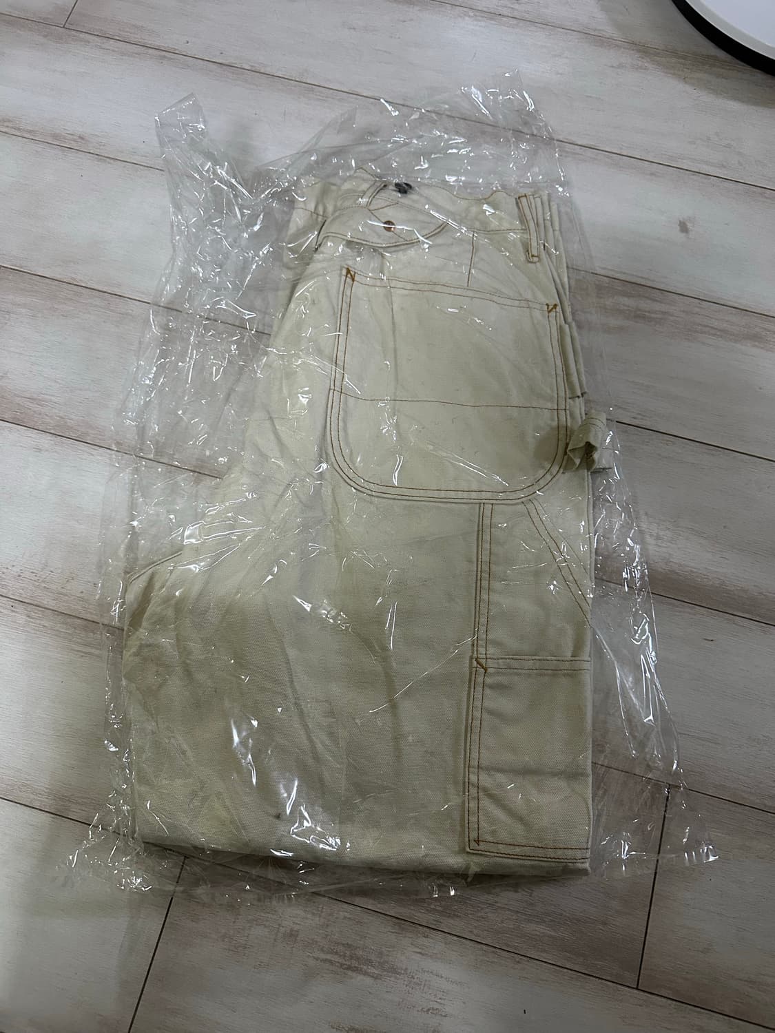 캐피탈 씬 캔버스 럼버 팬츠 키나리 0사이즈 상품이미지1