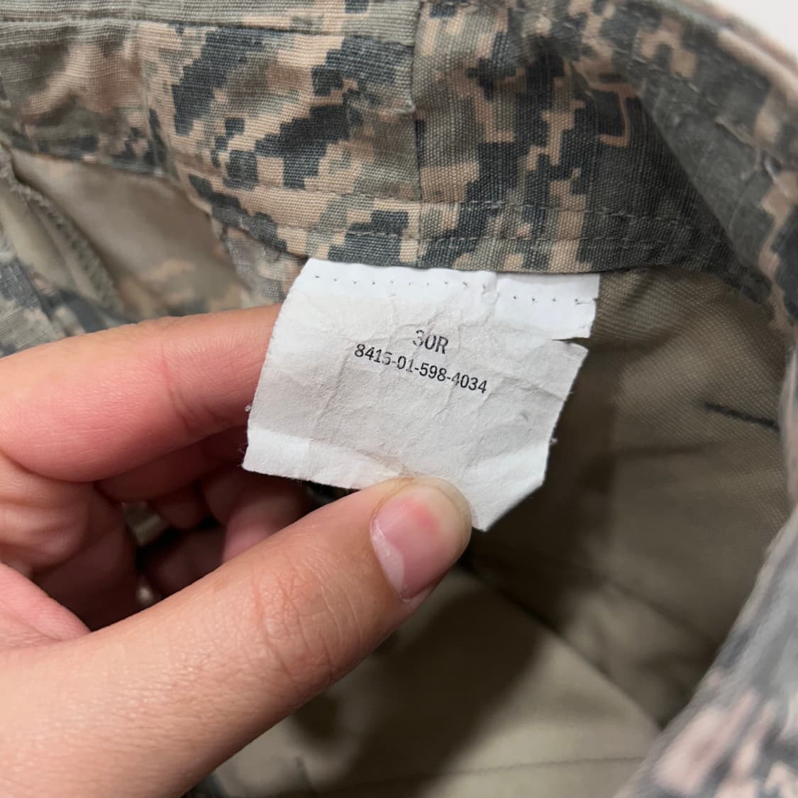 US ARMY 미군 전투복 하의 유틸리티 팬츠 상품이미지3