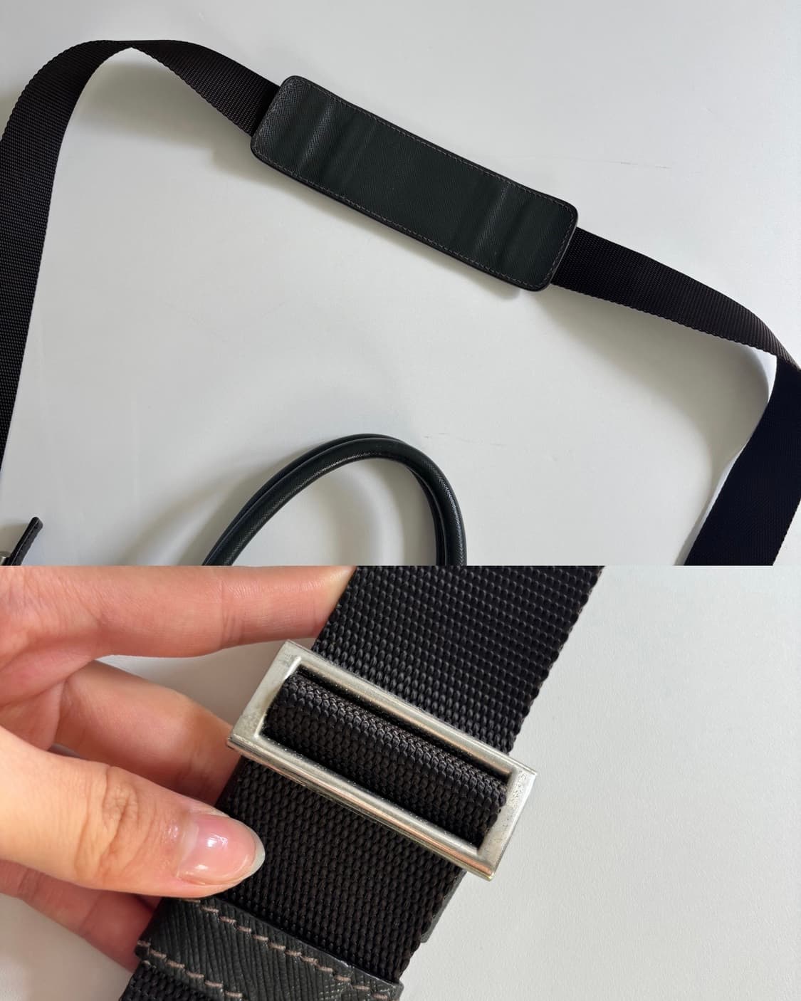 Prada 프라다 사피아노 가죽 브리프케이스 상품이미지8