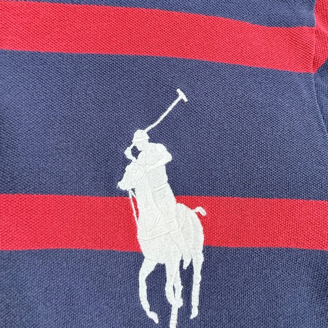 폴로 랄프로렌 빅포니 PRLAC 크레스트 스트라이프 카라티 상품이미지4