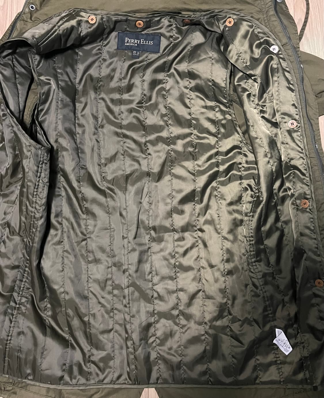 페리 엘리스 카키 야상 L 100 상품이미지3