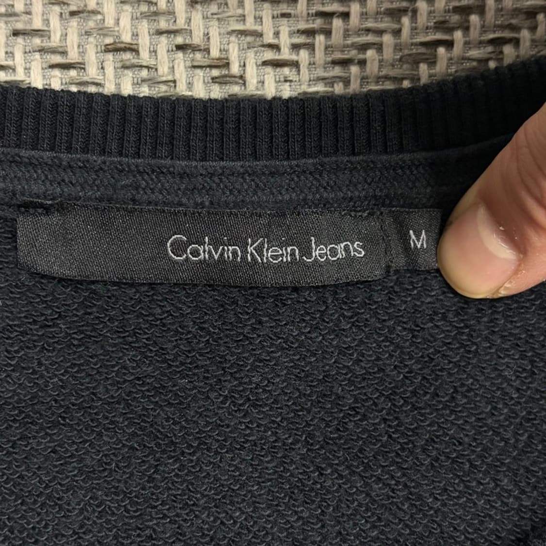 캘빈클라인진스 로고 맨투맨 v1727  상품이미지5