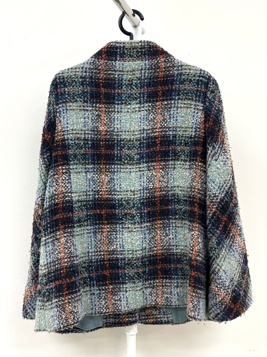 빈티지 민트 하프 울코트 자켓 상품이미지7