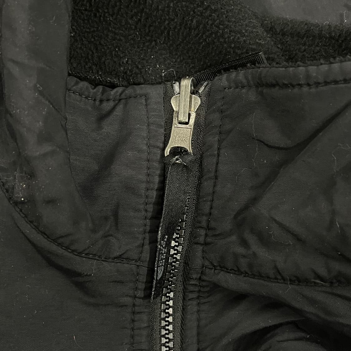 [정품/XL] 노스페이스 검정색 플리스 자켓 b14 상품이미지7