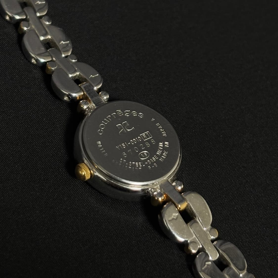 Courrèges꾸레쥬 빈티지 손목시계 상품이미지2