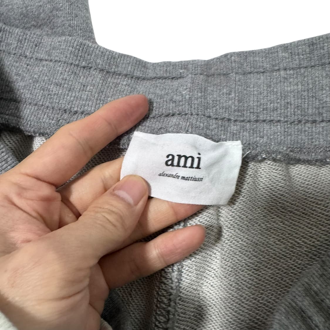 정품 아미 그레이 조거 팬츠 상품이미지4