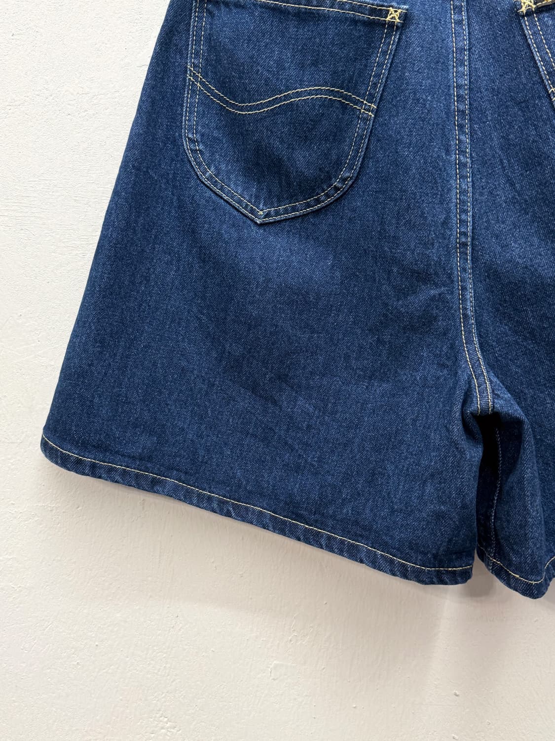 Japan Lee Riders One-tuck Wide Denim Sho 상품이미지6
