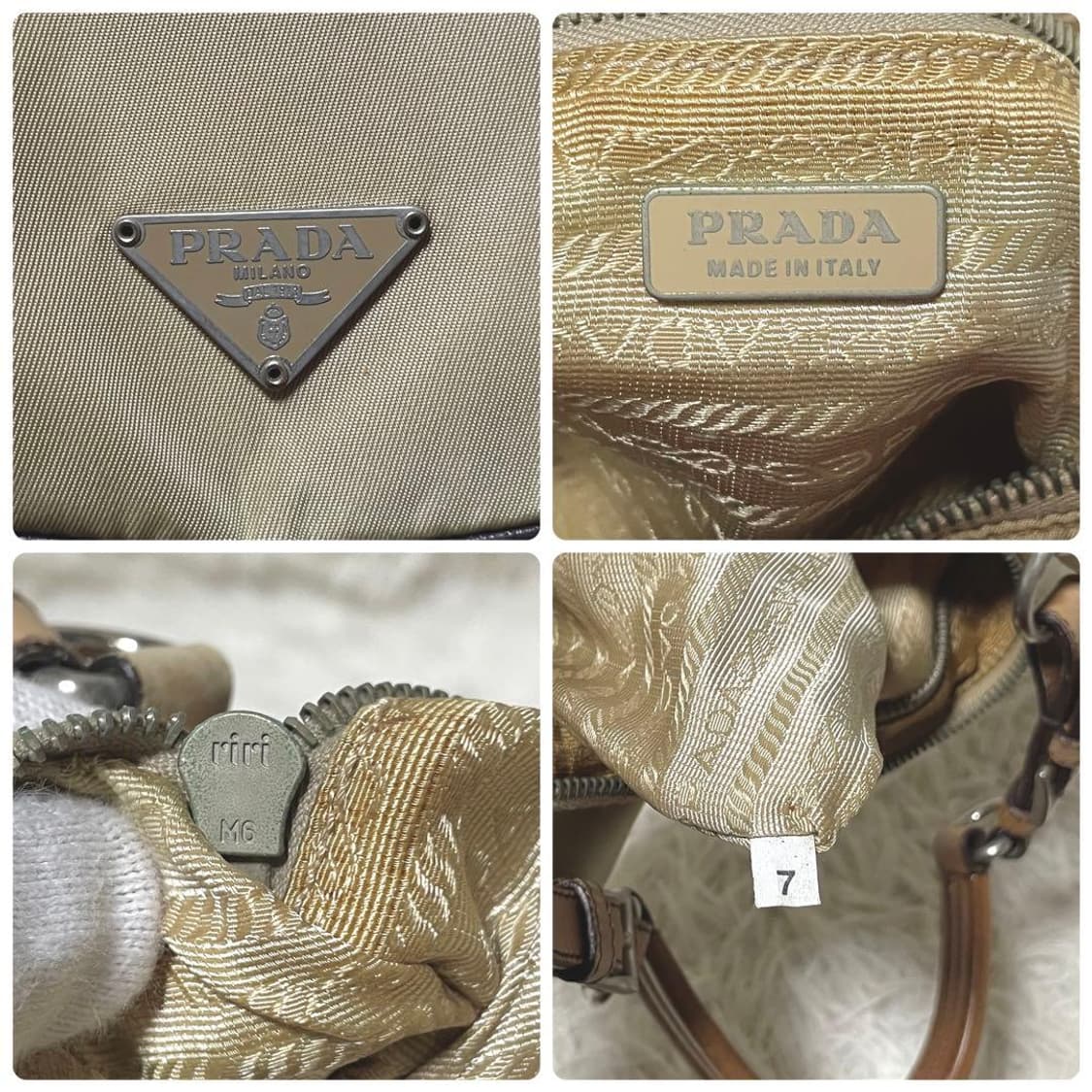 프라다 00s 테수토 나일론 호보백 상품이미지8