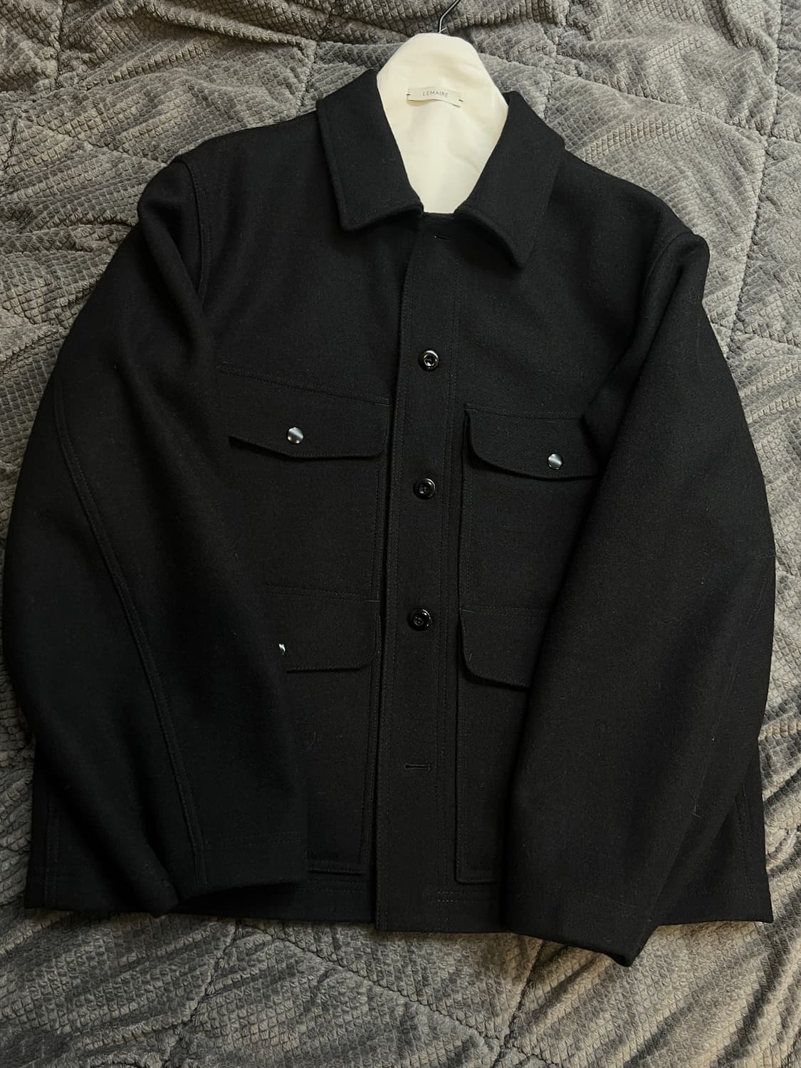 르메르25fw/ 울 유틸리티 자켓/  상품이미지4