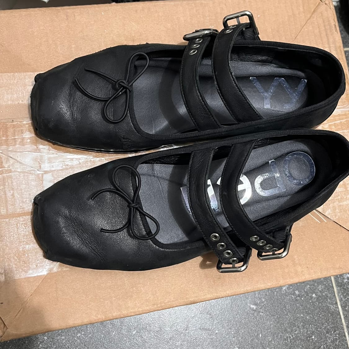 오픈와이와이 버클 발레 플랫 (37.5) 상품이미지2