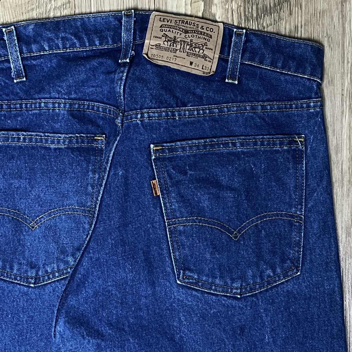 80s USA 리바이스505 오렌지탭 [33] 상품이미지4