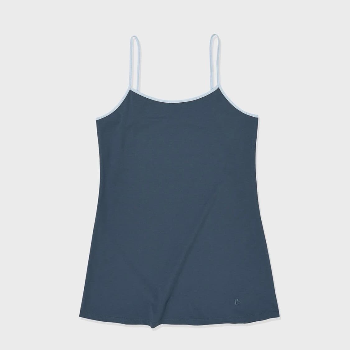 로우클래식 ORGANIC SILKET JERSEY DRESS - BLUE 상품이미지6