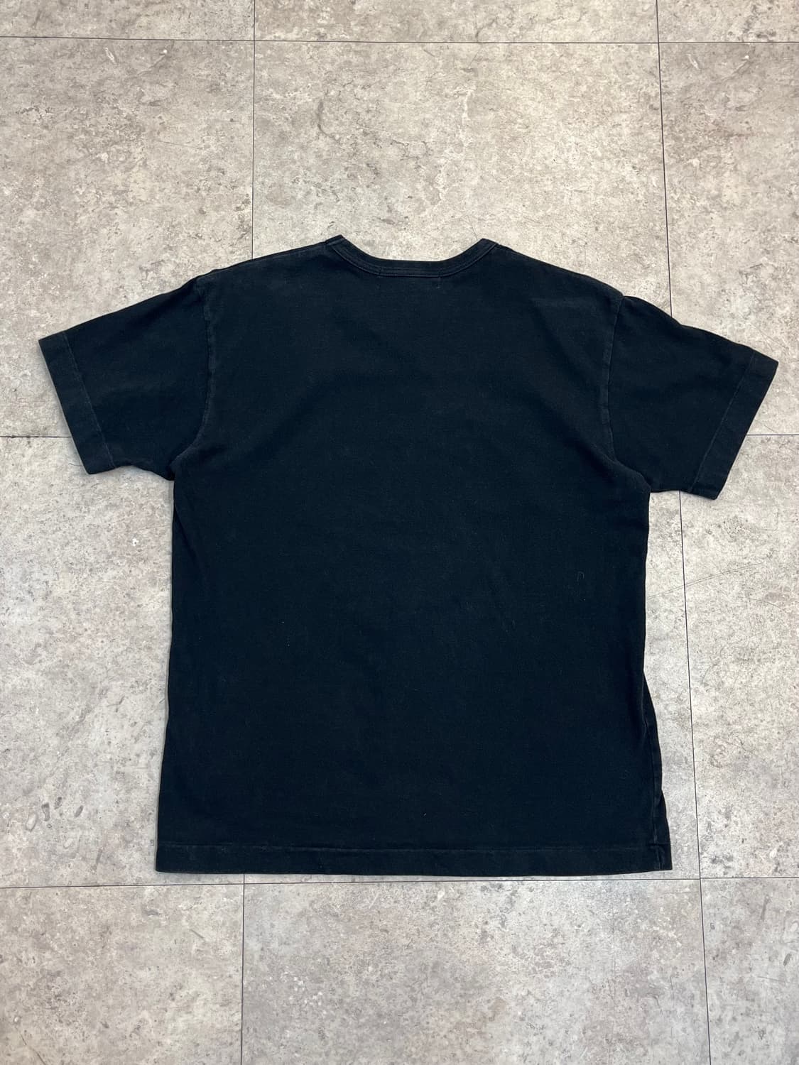 꼼데가르송 블랙 하트 와펜 반팔티 블랙 L #csz3479 상품이미지7