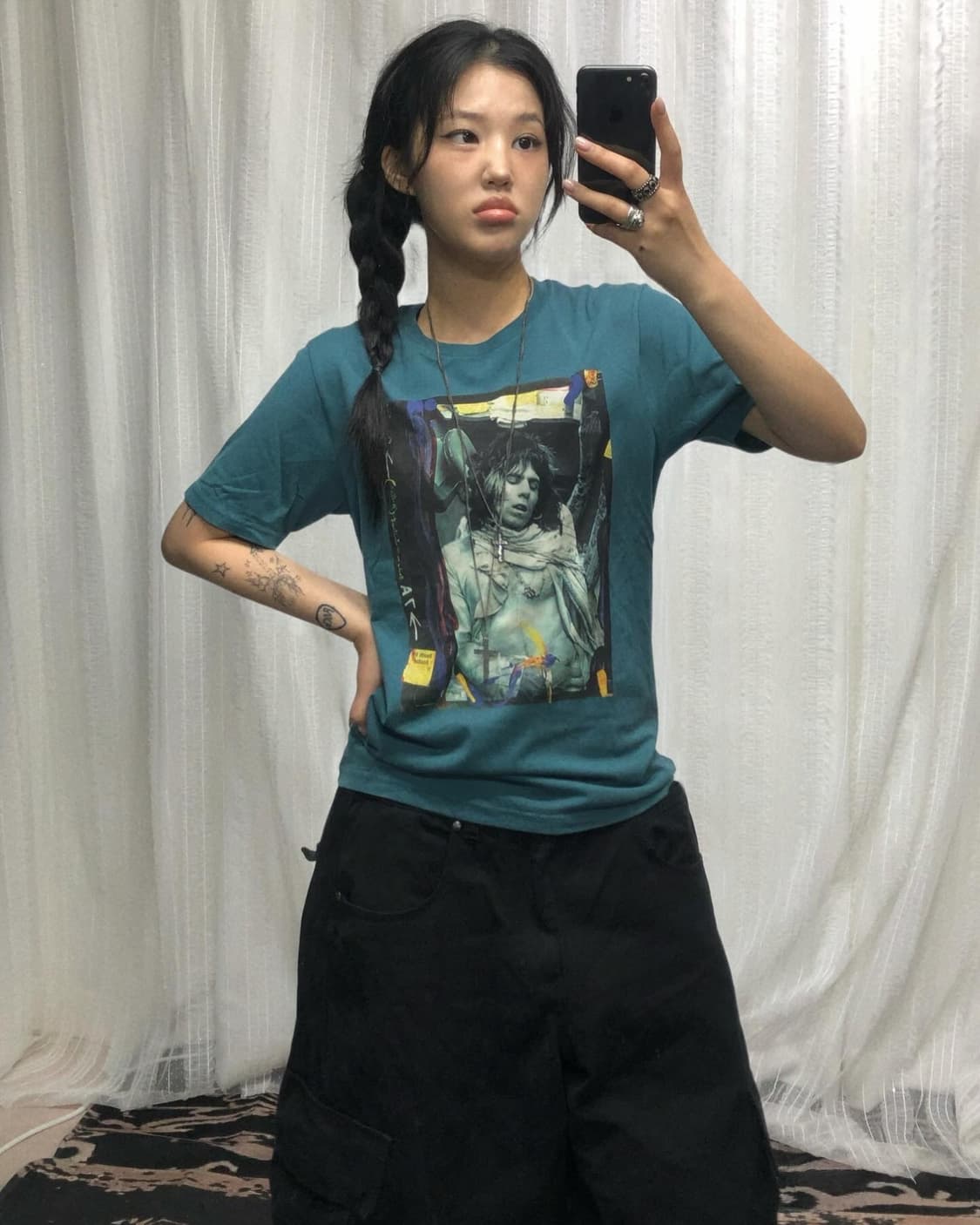 히스테릭 글래머 롤링 스톤즈 티셔츠 상품이미지1