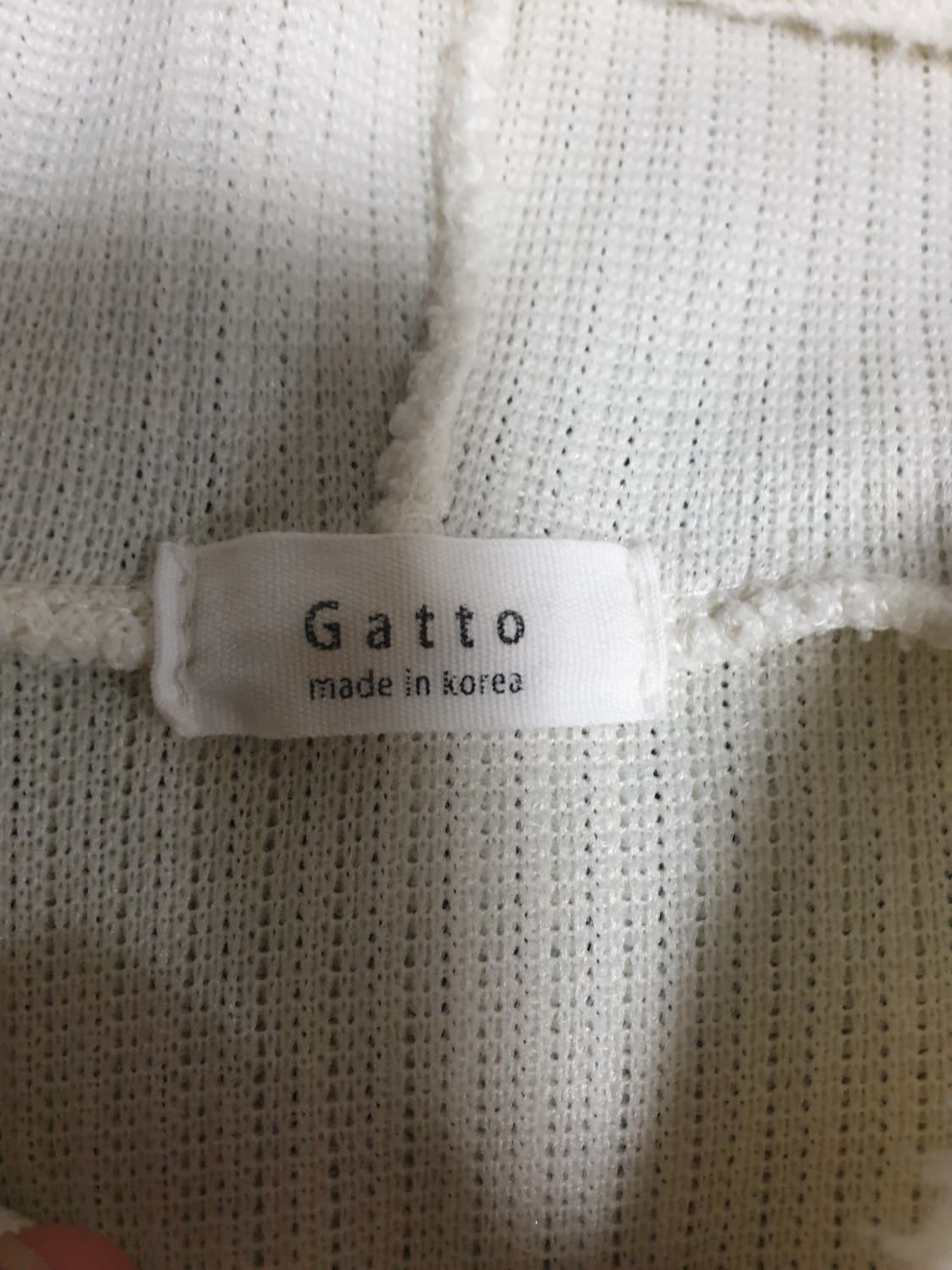 GATTO 코듀로이 니트 셋업 크림 (M) 상품이미지2