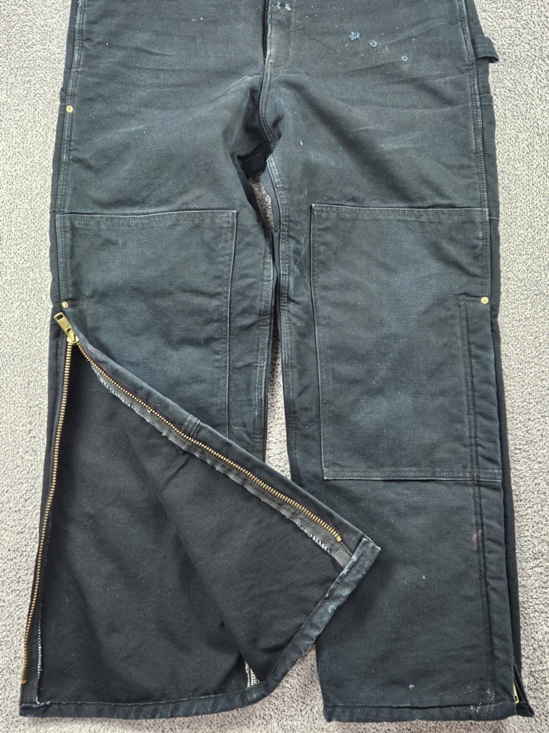 칼하트 덕 캔버스 더블니 워크 오버롤 ( 상세설명참조 ) / 10235 상품이미지5