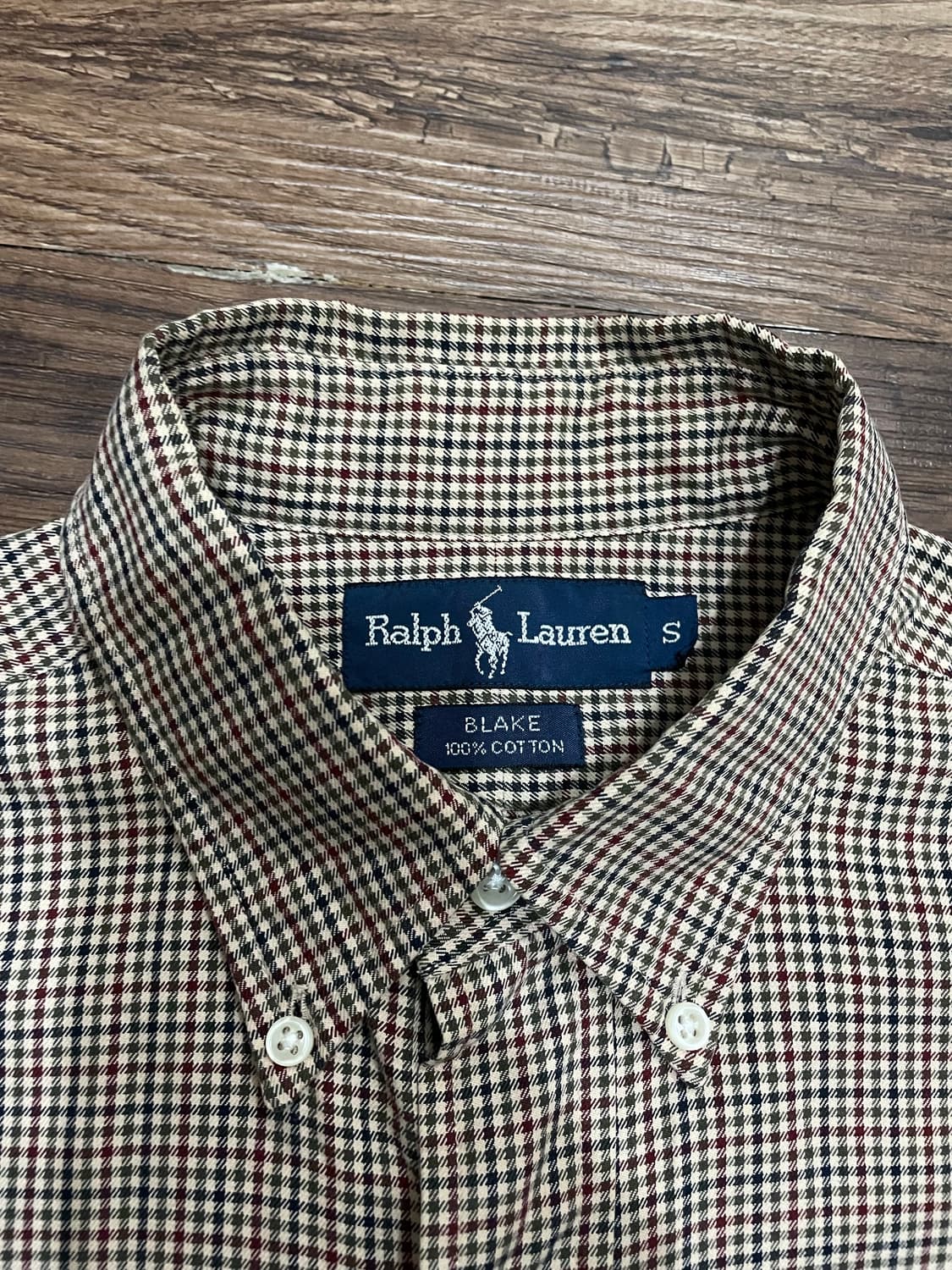 폴로 랄프로렌 깅엄 체크 셔츠 상품이미지6