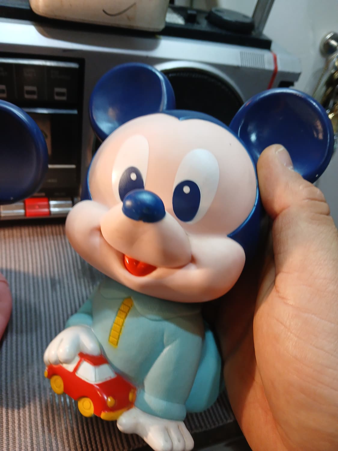90s 빈티지 디즈니 베이비 미키,미니 소프 피규어 셋트 상품이미지3