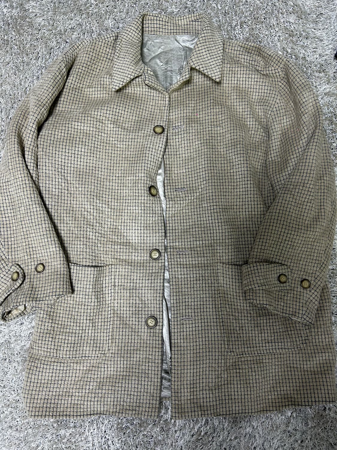 일제 울 코트 사이즈 105~110 상품이미지1