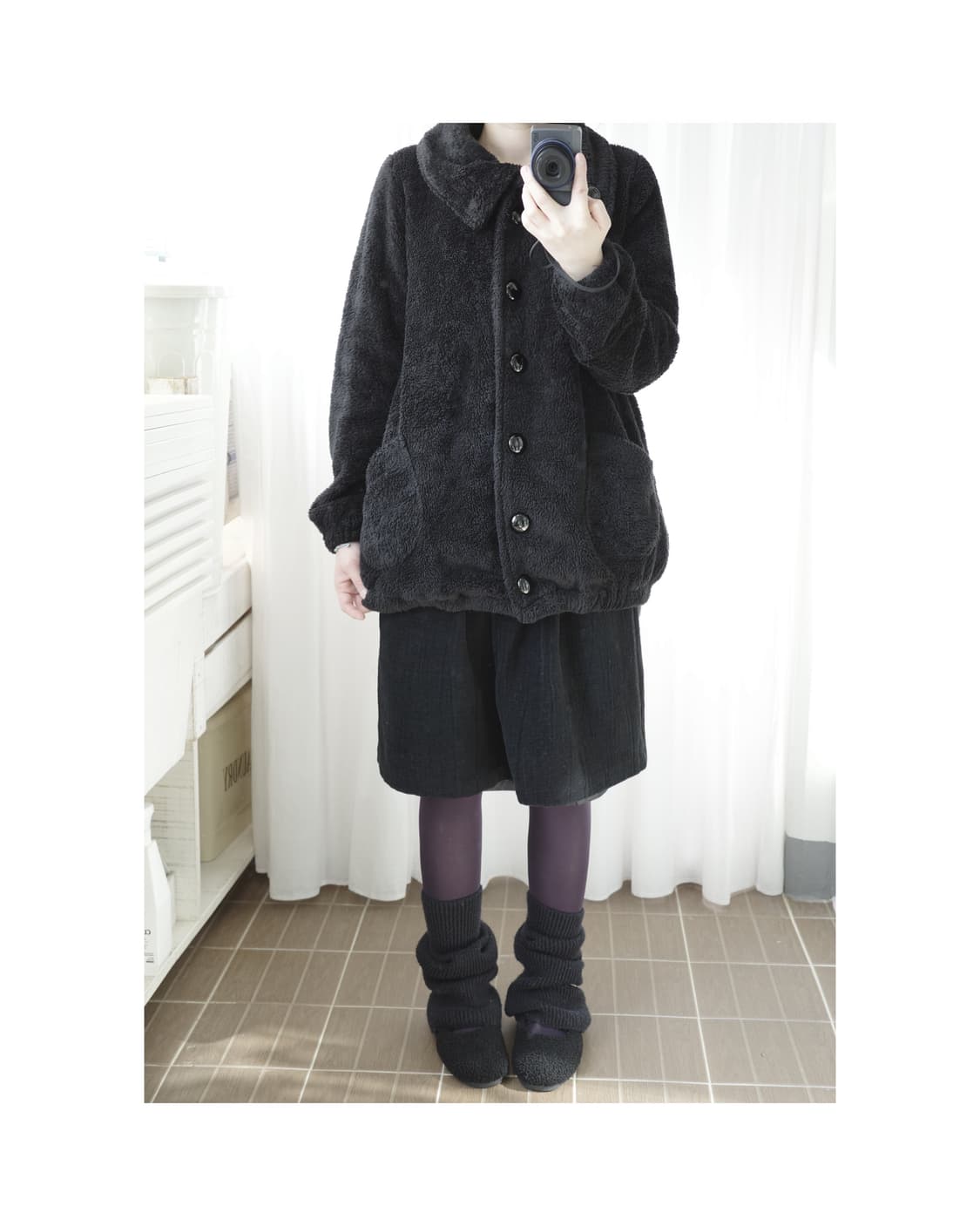 Plant blend fur jacket 상품이미지6