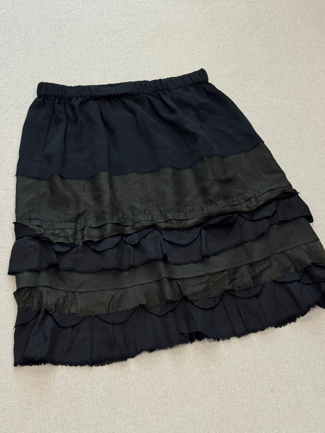 준야와타나베 05ss 레이어드 프릴 스커트 상품이미지2