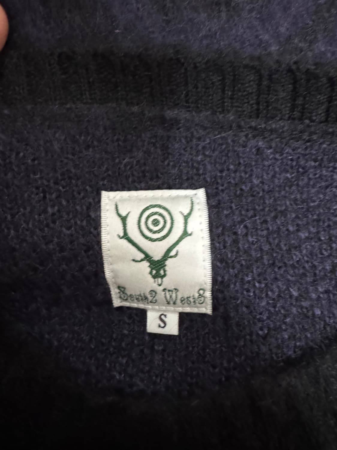 S 남이서팔 모헤어 니트 블랙 south2west8 택 포함 상품이미지2