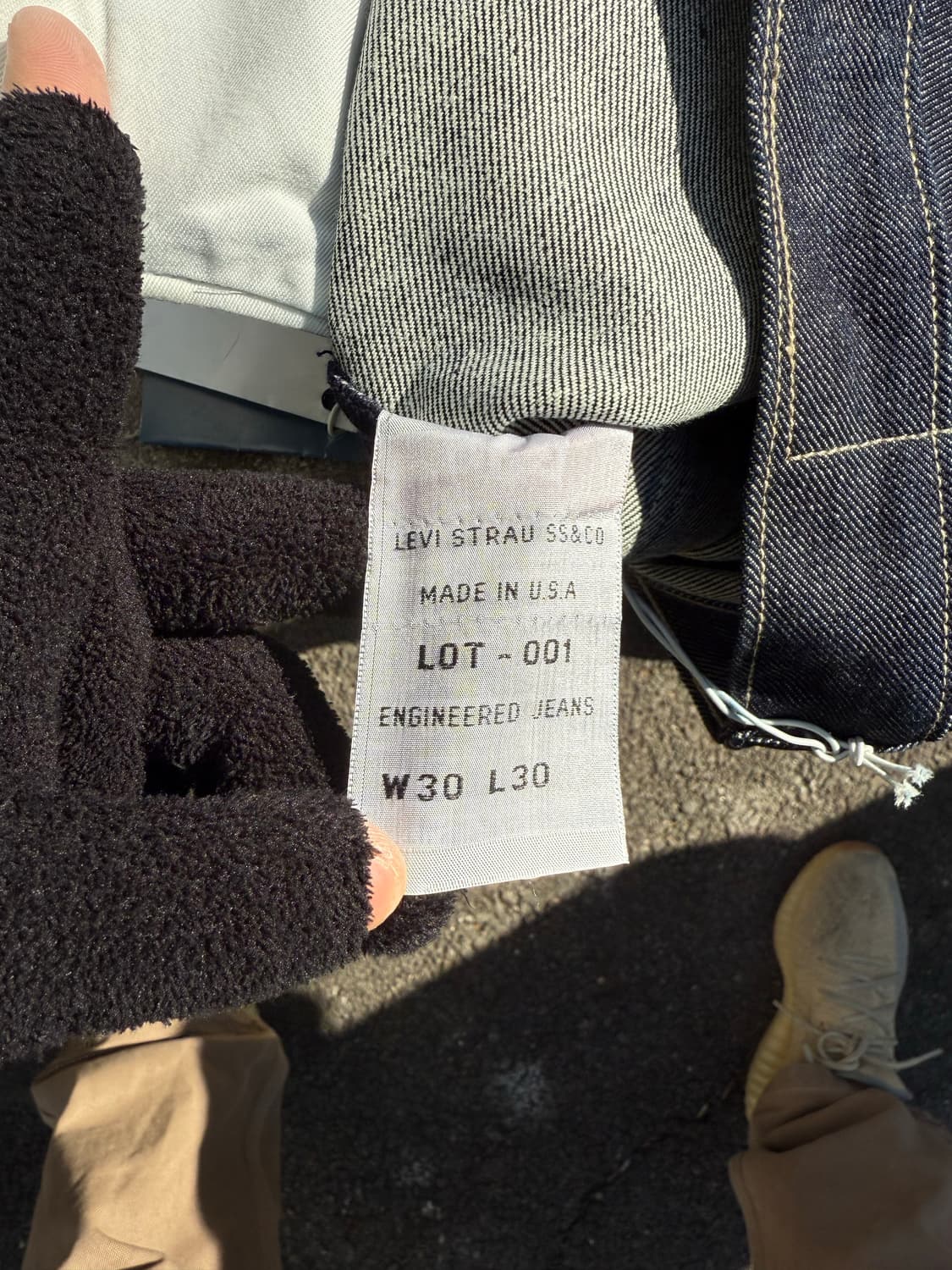 🇺🇸 00s 리바이스 엔지니어드 커브드 팬츠 데드스탁 상품이미지5