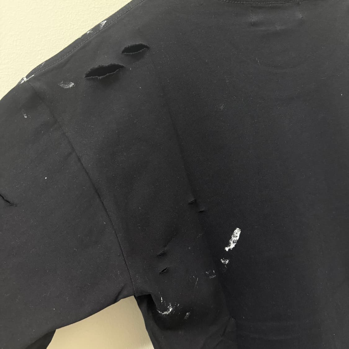 빈티지 디스트로이드 더티워싱 셔츠  상품이미지5