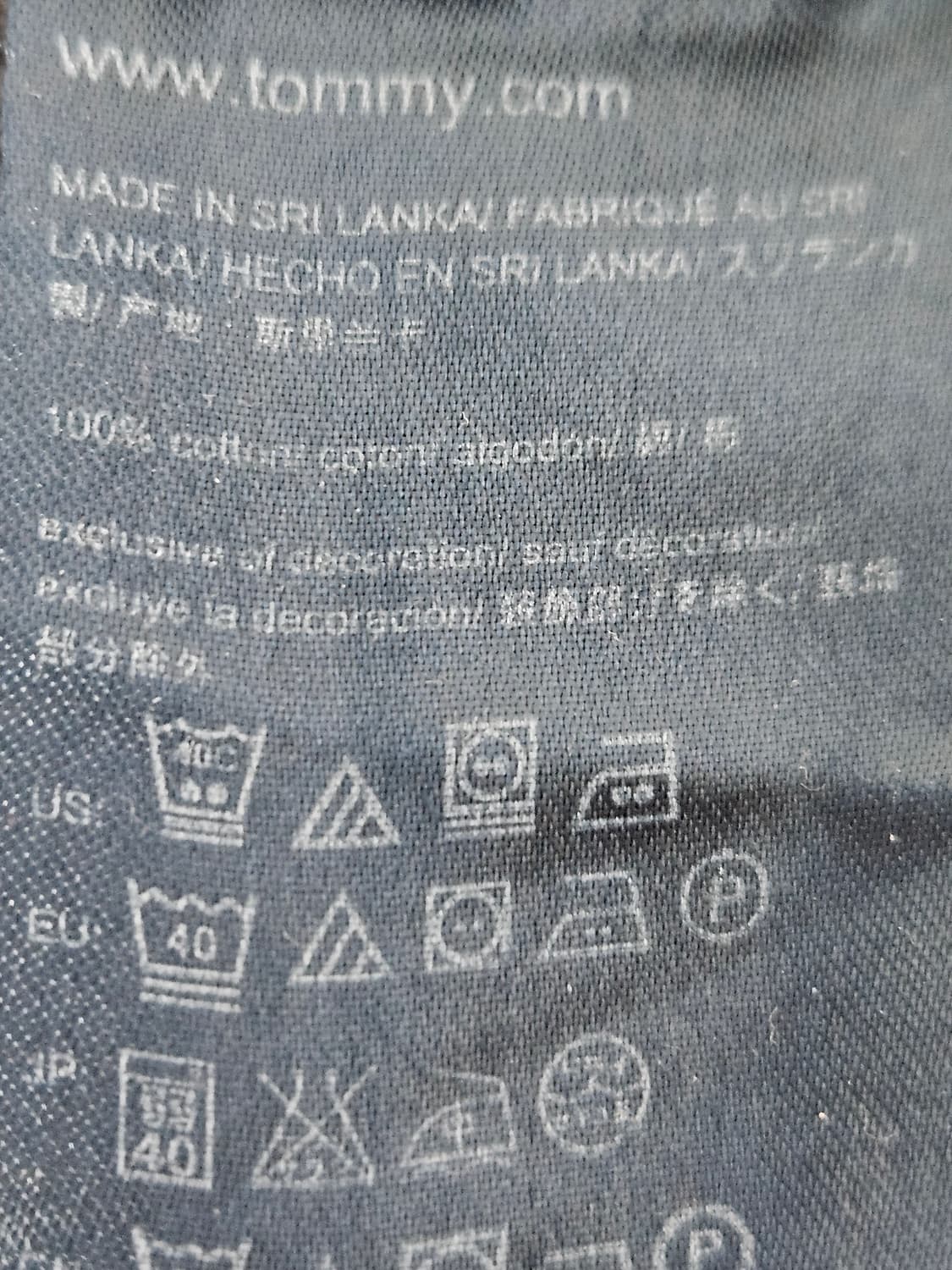 타미힐피거 니트 하프집업 반집업 코튼 빈티지 남성 M 상품이미지4
