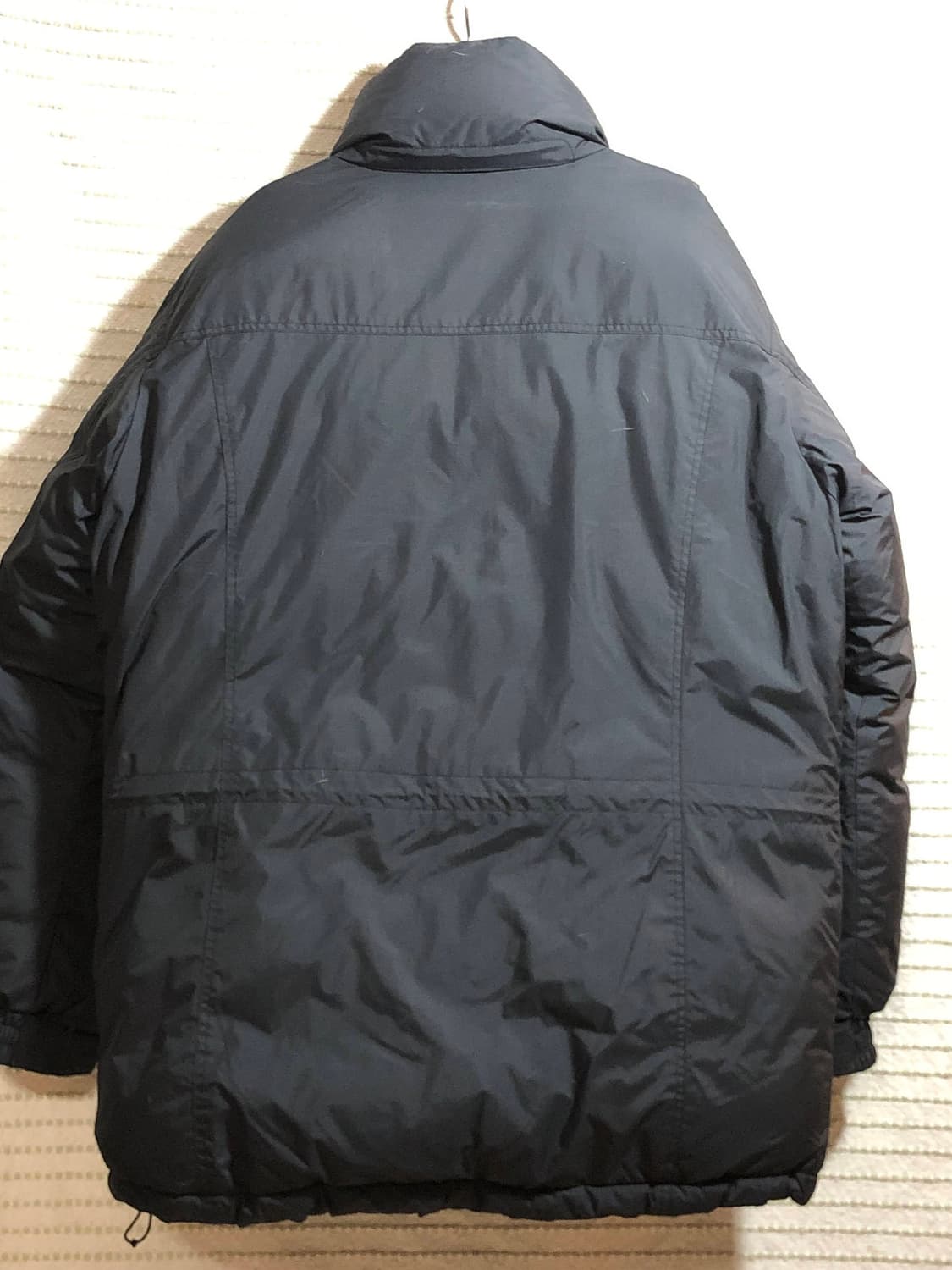 몽벨 빈티지 블랙 덕 다운 패딩 파카 상품이미지2