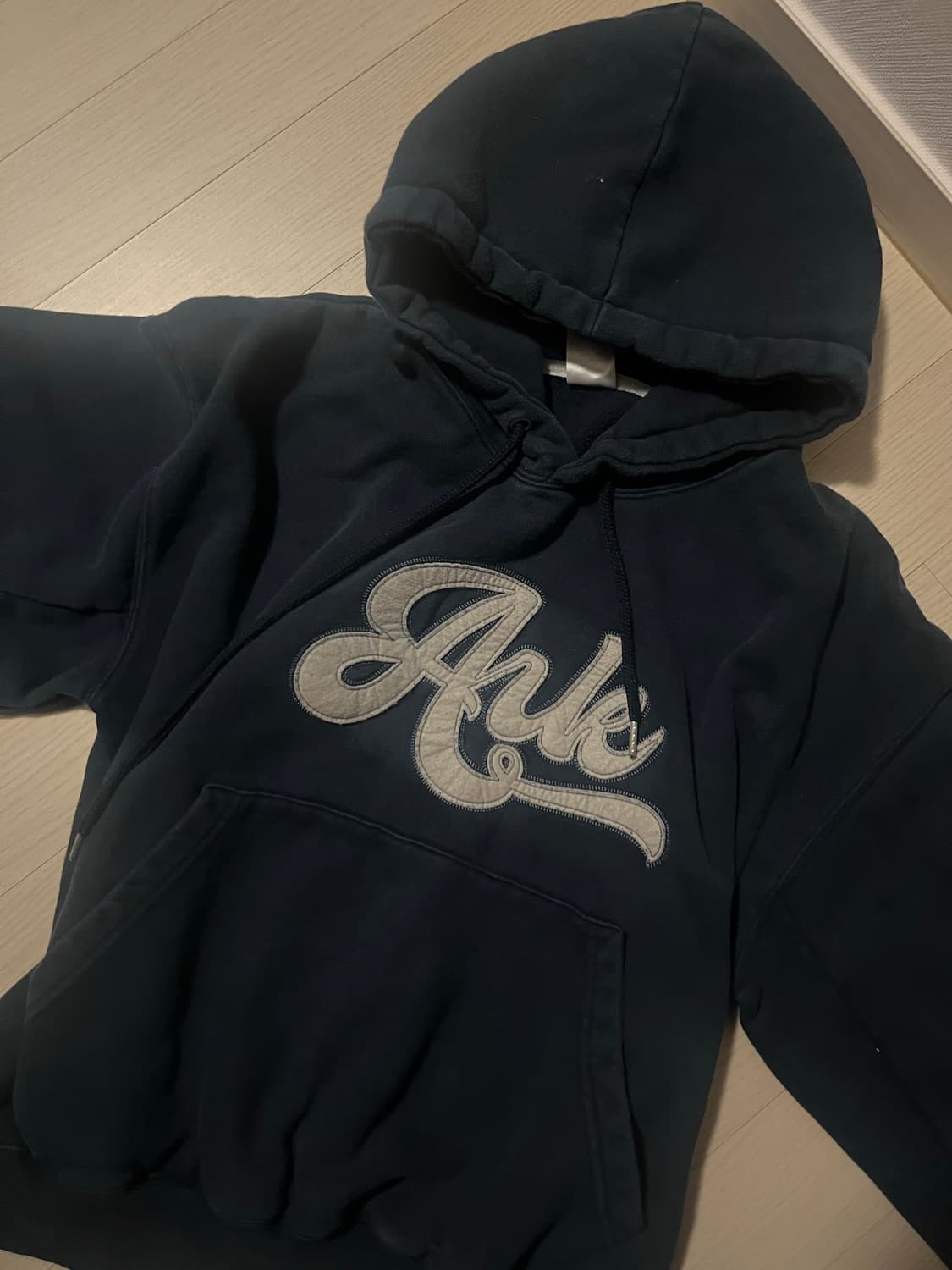 네이비 후드티 상품이미지1