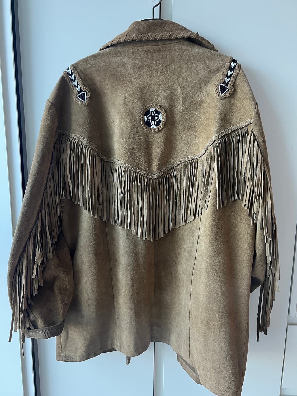 빈티지 웨스턴 프린지 스웨이드 자켓 상품이미지2