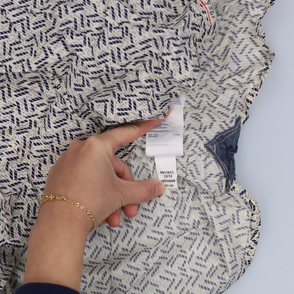 M 타미힐피거 패턴 반팔셔츠 0317H1 상품이미지5