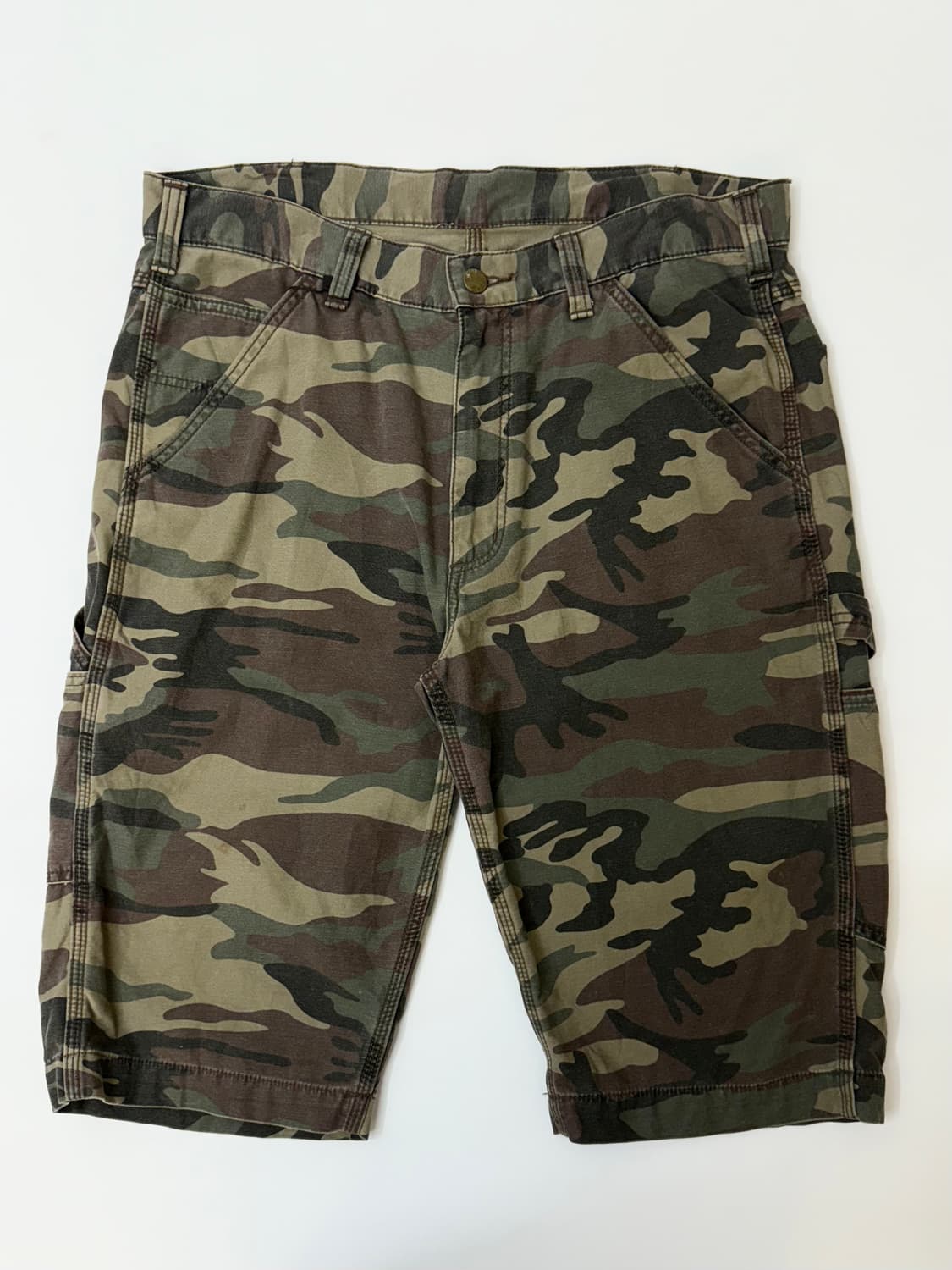 Carhartt 칼하트 카모패턴 카고 하프 팬츠 상품이미지3