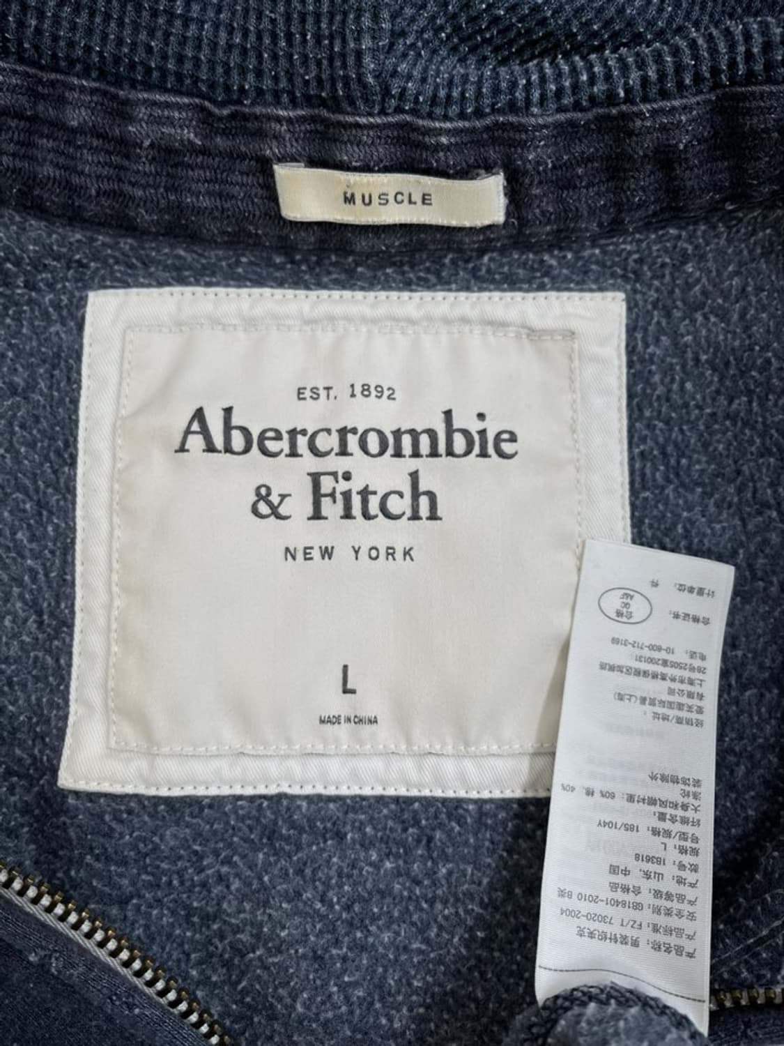 아베크롬비 후드 집업/#2683 상품이미지4