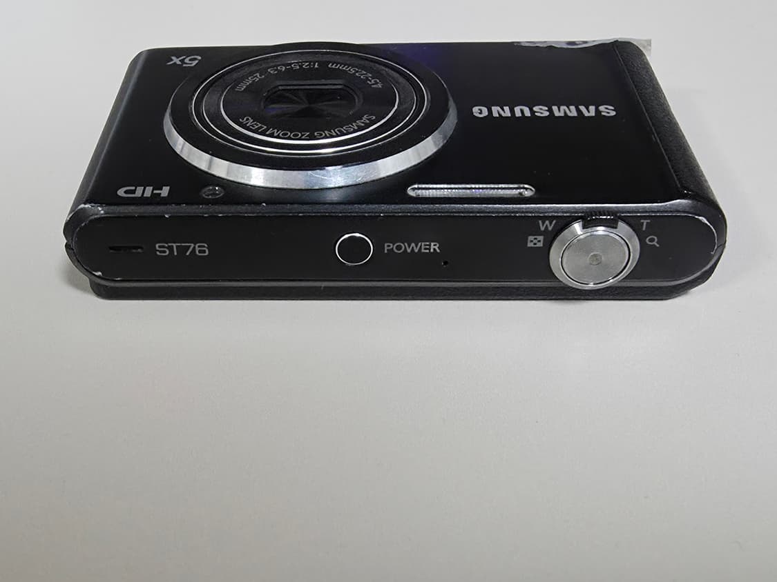 삼성 블루 ST76 빈티지 디지털카메라(하자) 상품이미지2